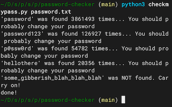 Password Checker
